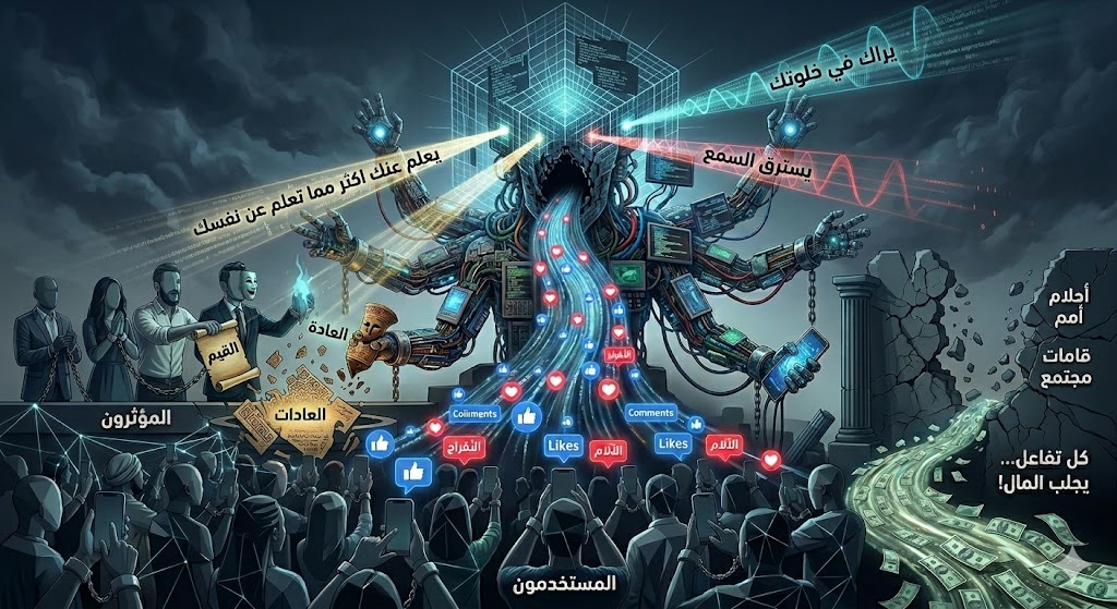 حينما تعبد الخوارزمية المعبد الجديد في الفضاء الرقمي